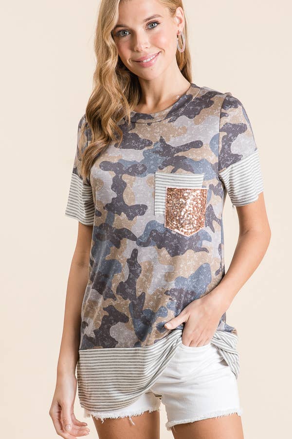 Nueva Blusa Niñas Pequeño de 6 6X Hi-Low Top Camiseta de rayas grises de Coral de encaje transparente